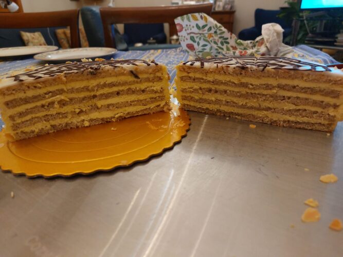torta esterhazy