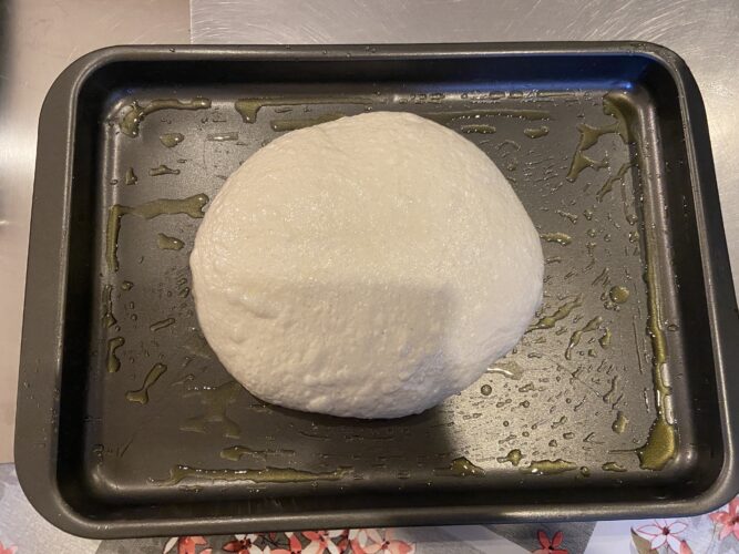 focaccia farro alta idratazione