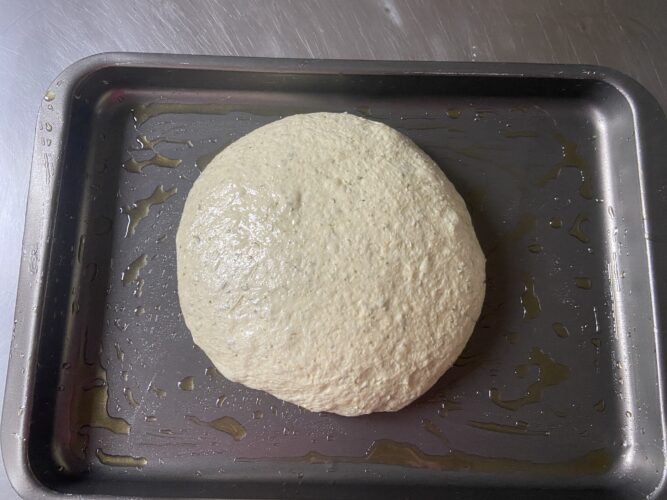 focaccia aromi alta idratazione