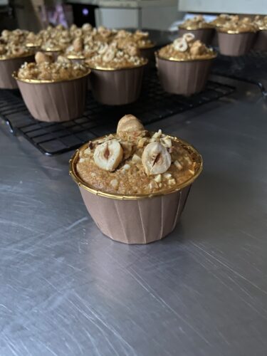 mini cake carote nocciole