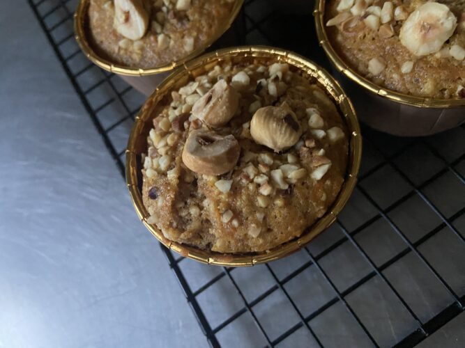mini cake carote nocciole