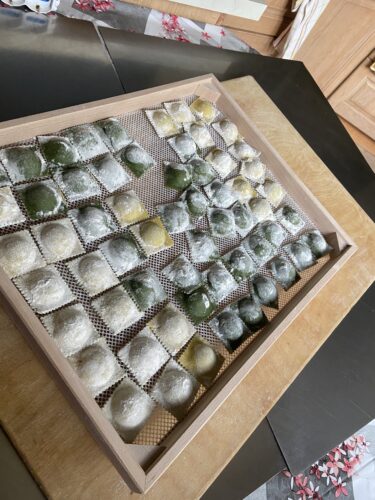 ravioli agli spinaci