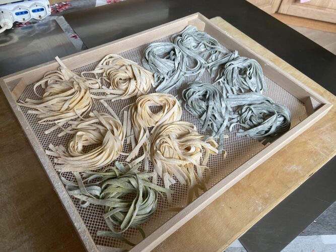 tagliatelle paglia fieno