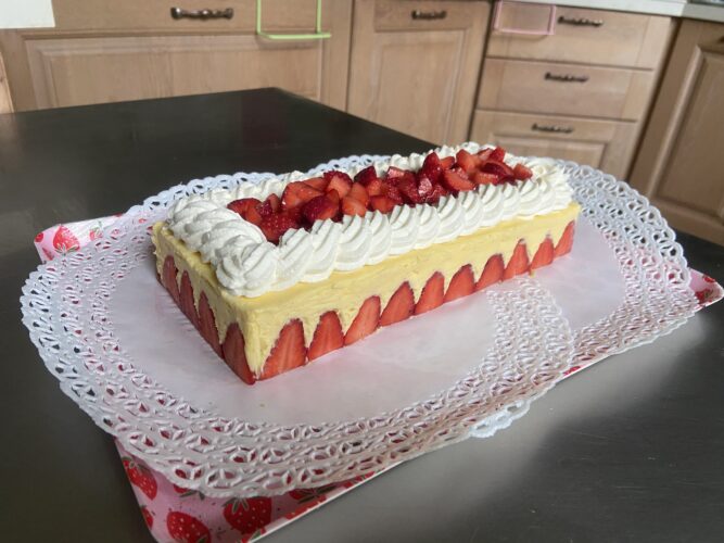 fraisier rettangolare
