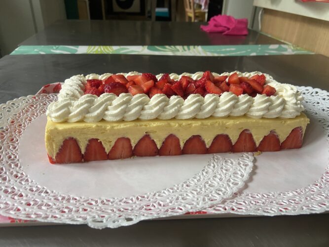 fraisier rettangolare