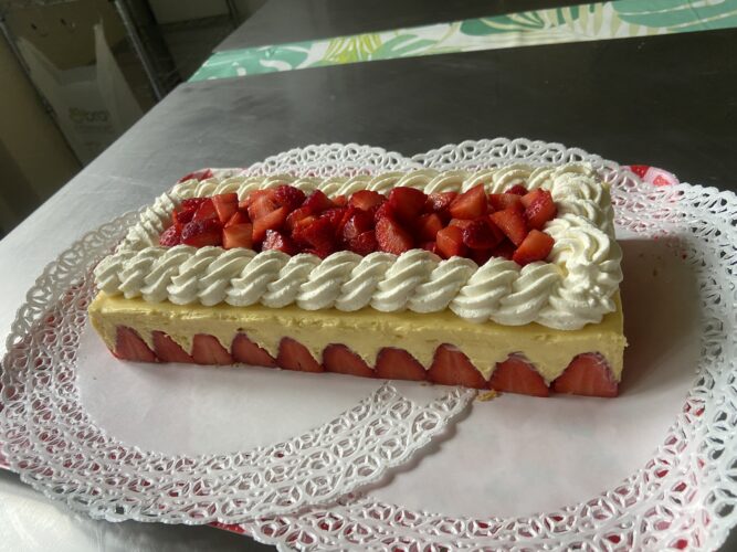fraisier rettangolare