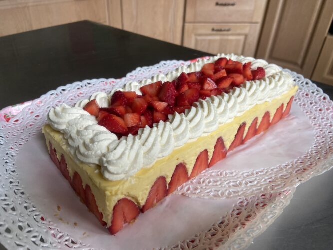 fraisier rettangolare