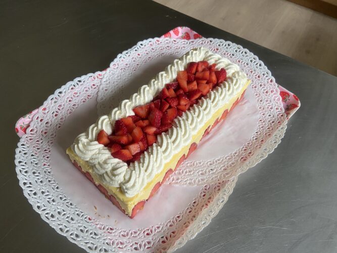 fraisier rettangolare