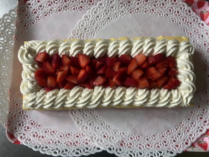 fraisier rettangolare