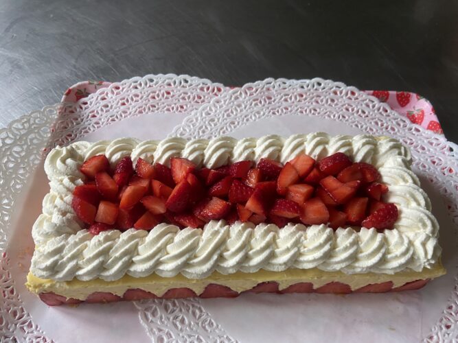 fraisier rettangolare