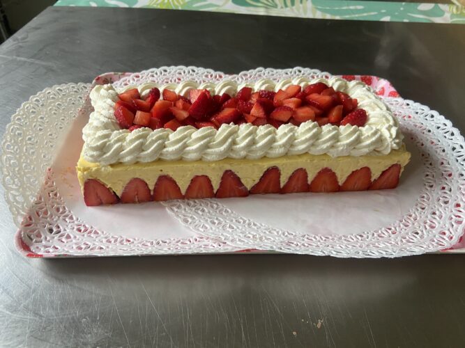 fraisier rettangolare