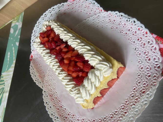 fraisier rettangolare