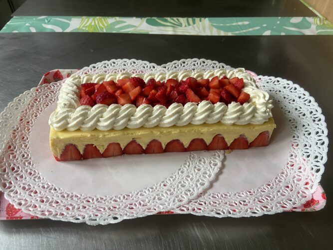 fraisier rettangolare