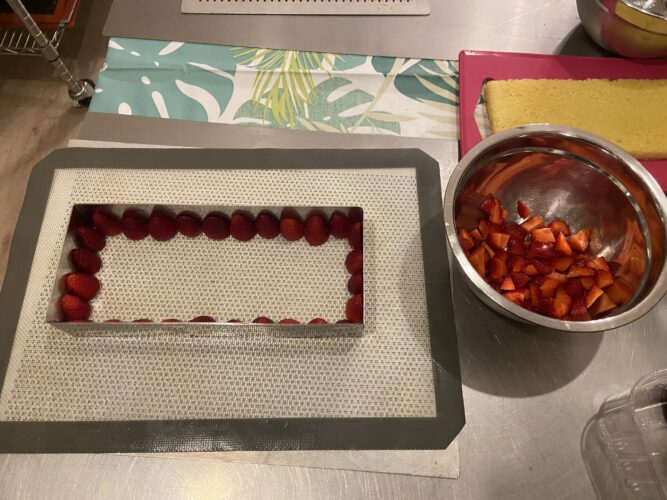fraisier rettangolare