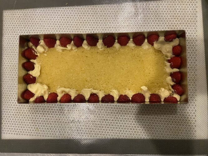 fraisier rettangolare