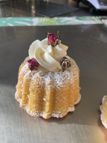 mini bundt panna vaniglia