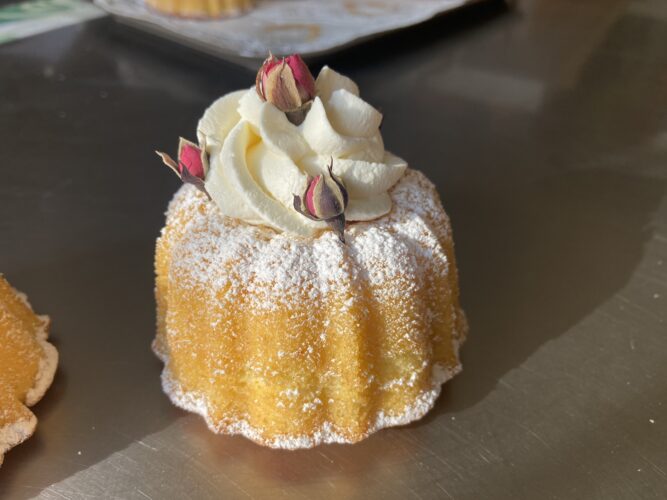mini bundt panna vaniglia