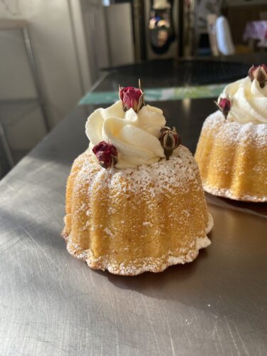 mini bundt panna vaniglia