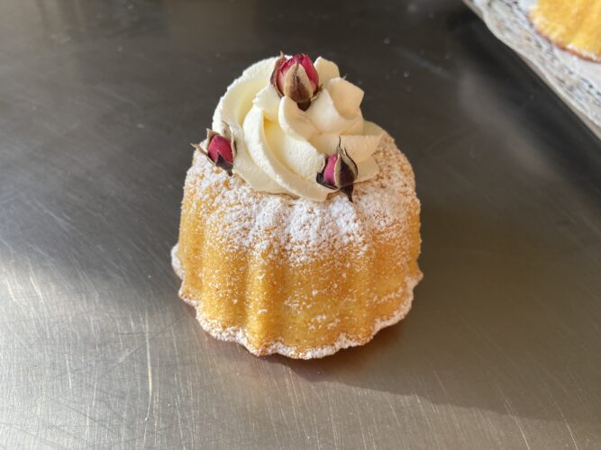 mini bundt panna vaniglia