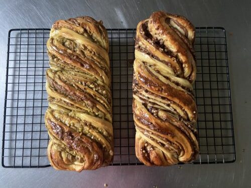 babka dolce pistacchio e nocciole