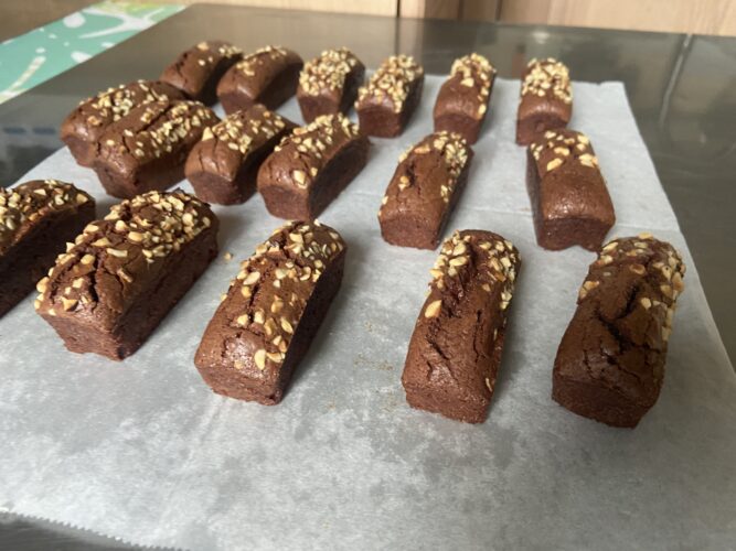 brownie cake