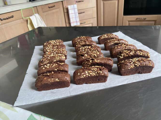 brownie cake