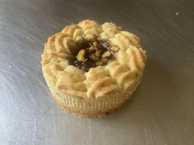 crostatine mignon pistacchio fragola