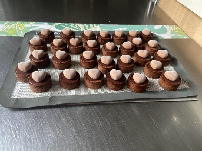 mignon tart cioccolato