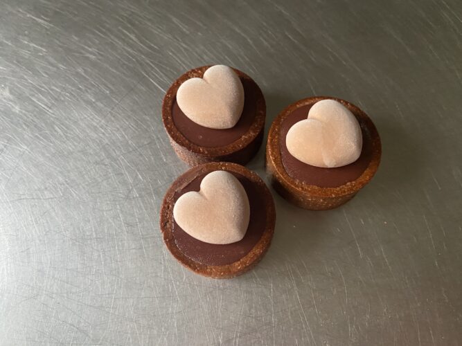 mignon tart cioccolato