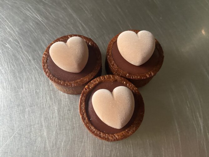 mignon tart cioccolato
