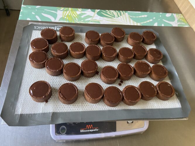 mignon tart cioccolato