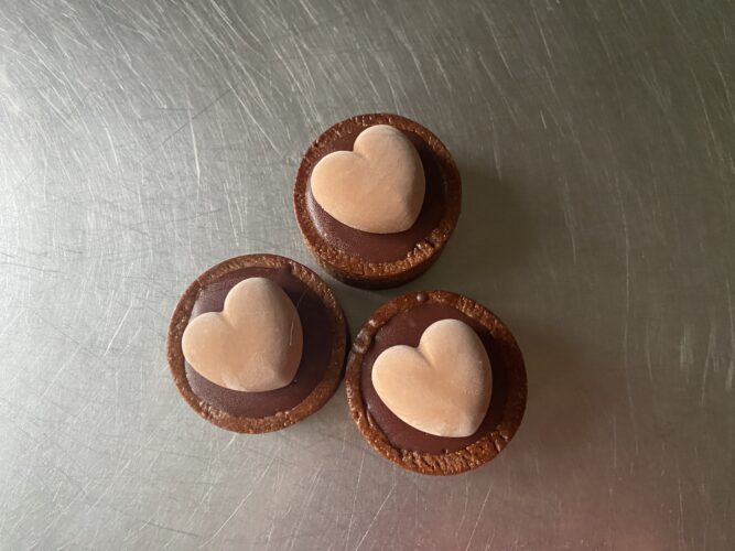 mignon tart cioccolato