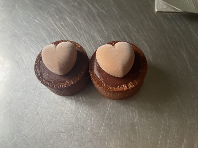 mignon tart cioccolato