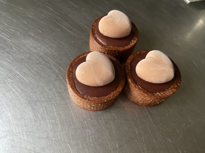 mignon tart cioccolato