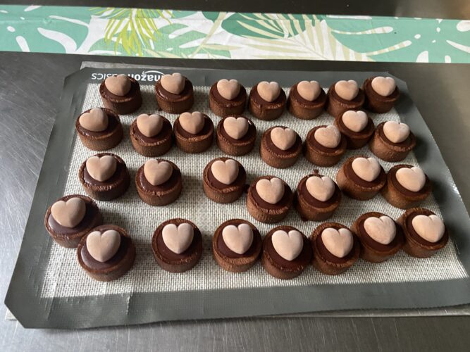 mignon tart cioccolato
