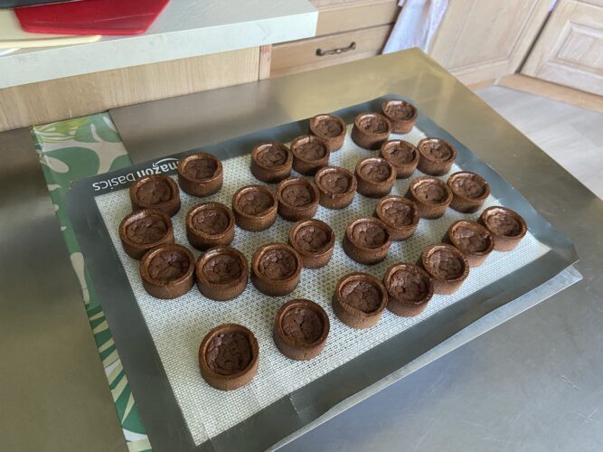 mignon tart cioccolato