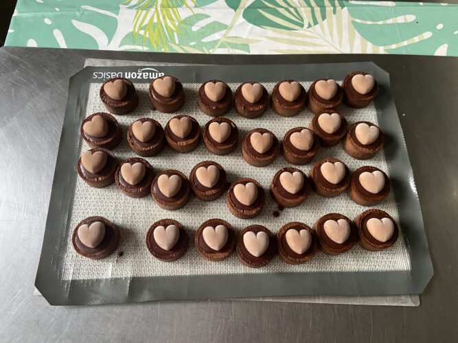 mignon tart cioccolato
