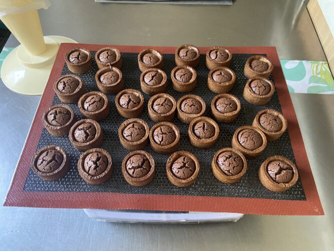 mignon tart cioccolato