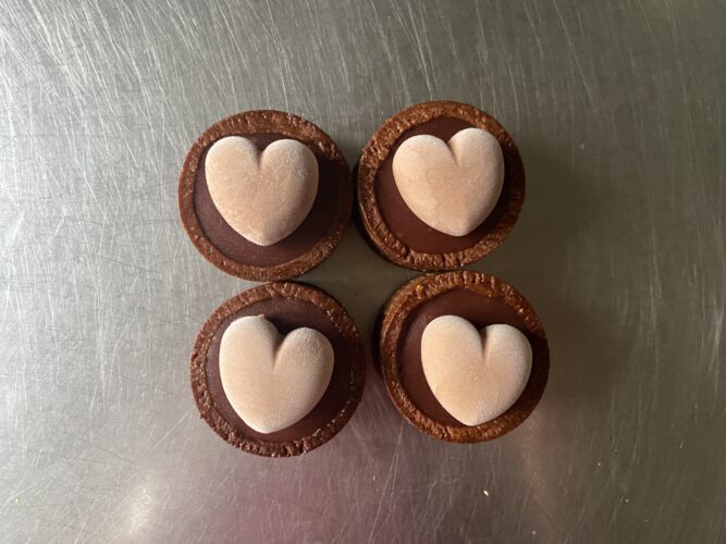 mignon tart cioccolato
