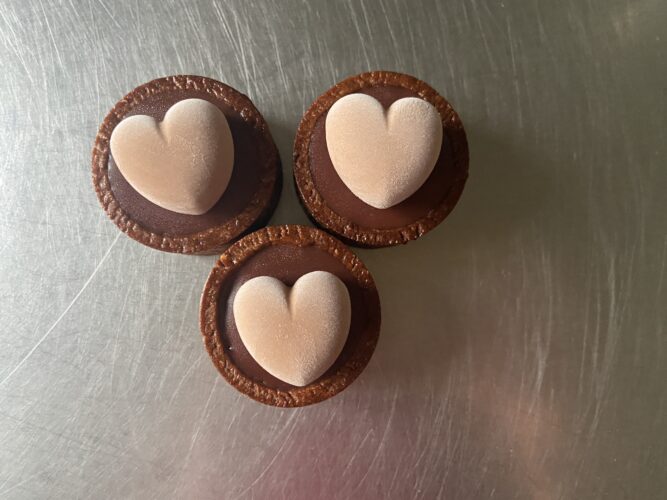 mignon tart cioccolato