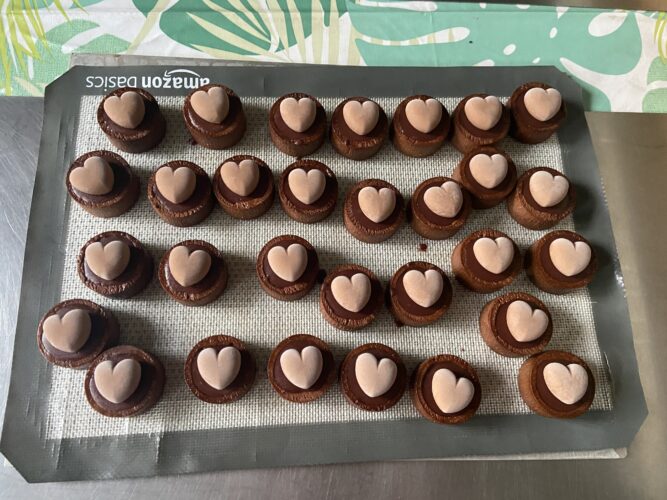 mignon tart cioccolato