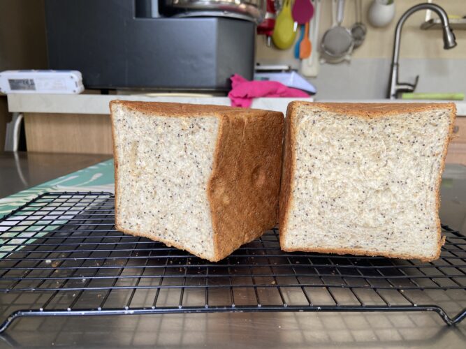 shokupan tang zong semi papavero japanese bread