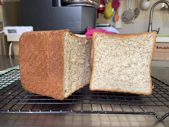 shokupan tang zong semi papavero japanese bread