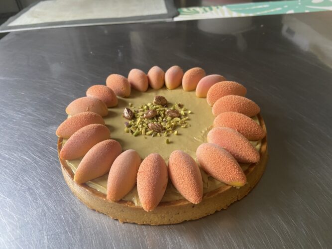 tart mango pistacchio
