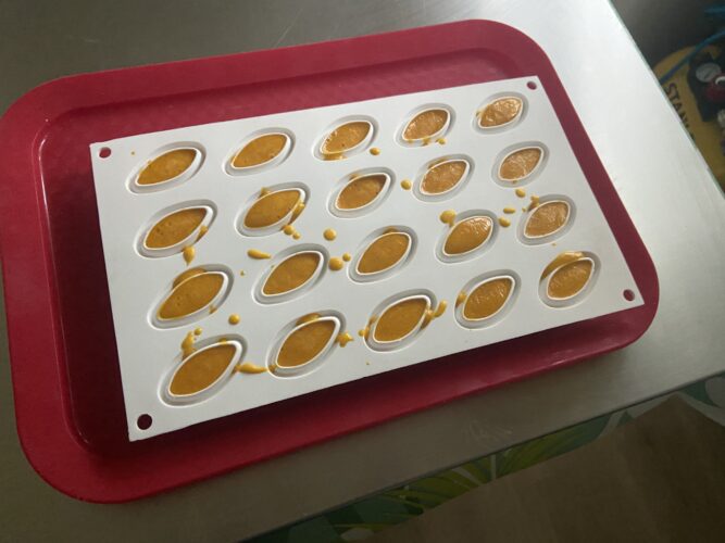 tart mango pistacchio