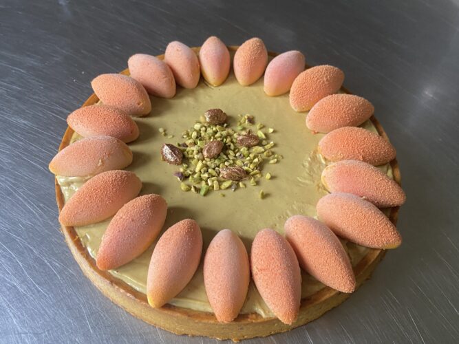 tart mango pistacchio