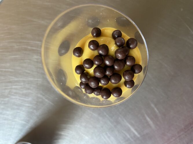 bicchierini cioccolato frutti esotici