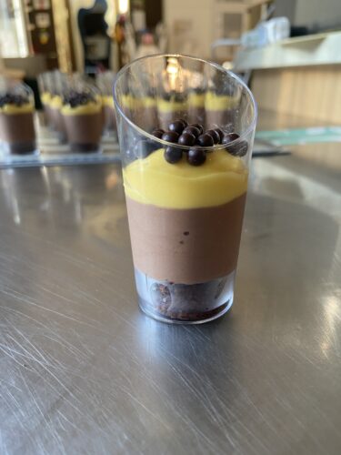 bicchierini cioccolato frutti esotici
