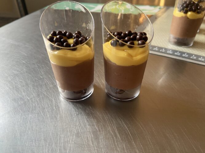 bicchierini cioccolato frutti esotici