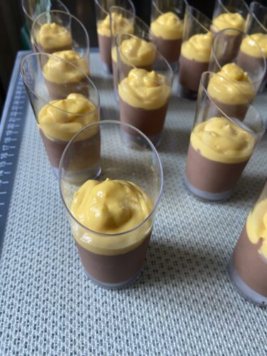 bicchierini cioccolato frutti esotici